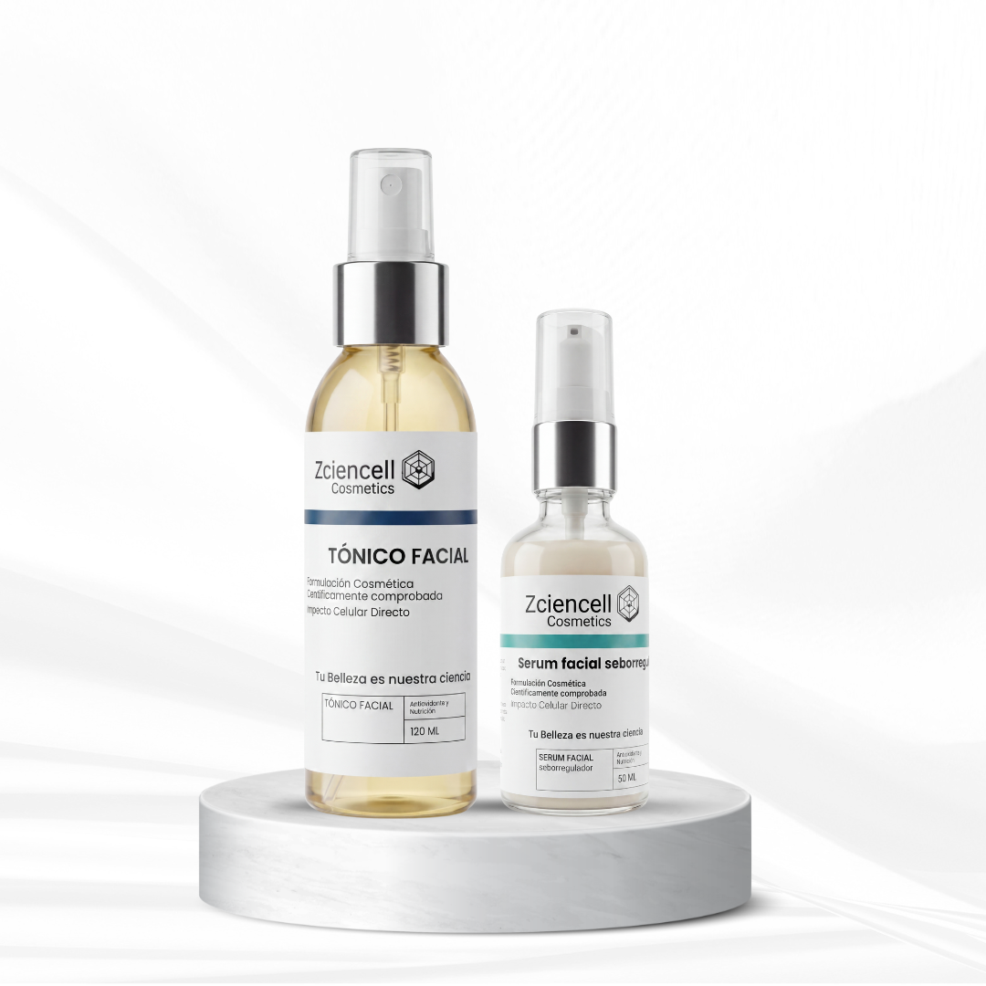 Combo Facial | Tónico + Serum Seborregulador